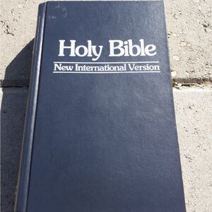 Holy Bible New International Version - Black Hardcover,